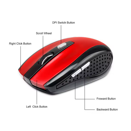 Ergonomische Maus für bessere Haltung in verschiedenen Farben