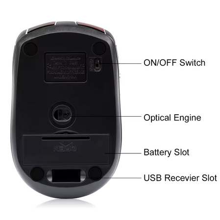 Ergonomische Maus für bessere Haltung in verschiedenen Farben