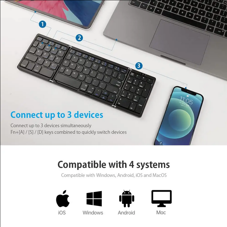 Tragbare Tastatur