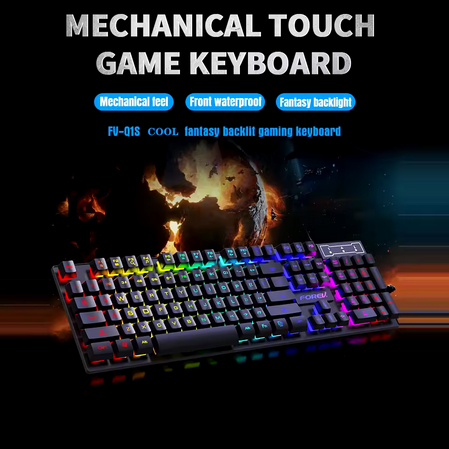 Leuchtende Tastatur