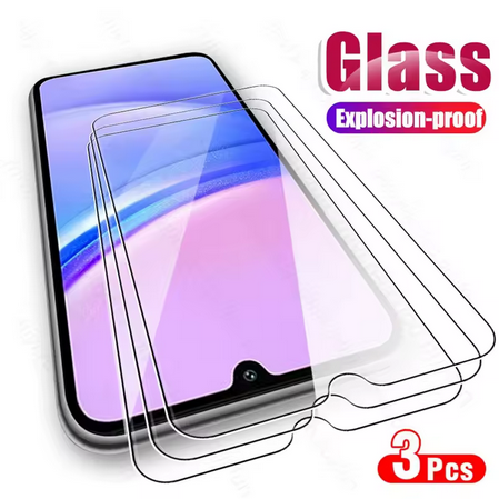 Drei Stück gehärtetes Glas für Samsung Galaxy (A Serie)