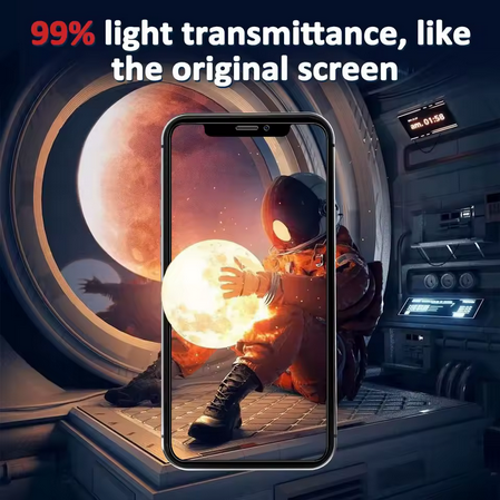HD-Displayschutz aus gehärtetem Glas für iPhone 11 Modelle