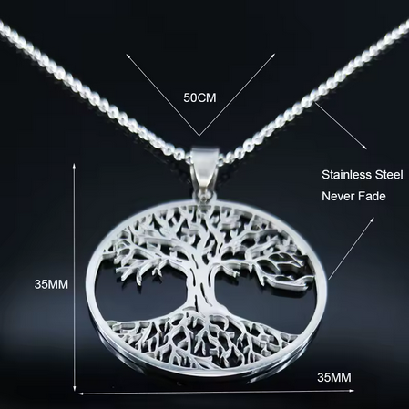 Ästhetische Baum des Lebens Ketten